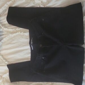 Old Navy Women's Classic Dark Black Mid-rise Skinny Jeans🖤